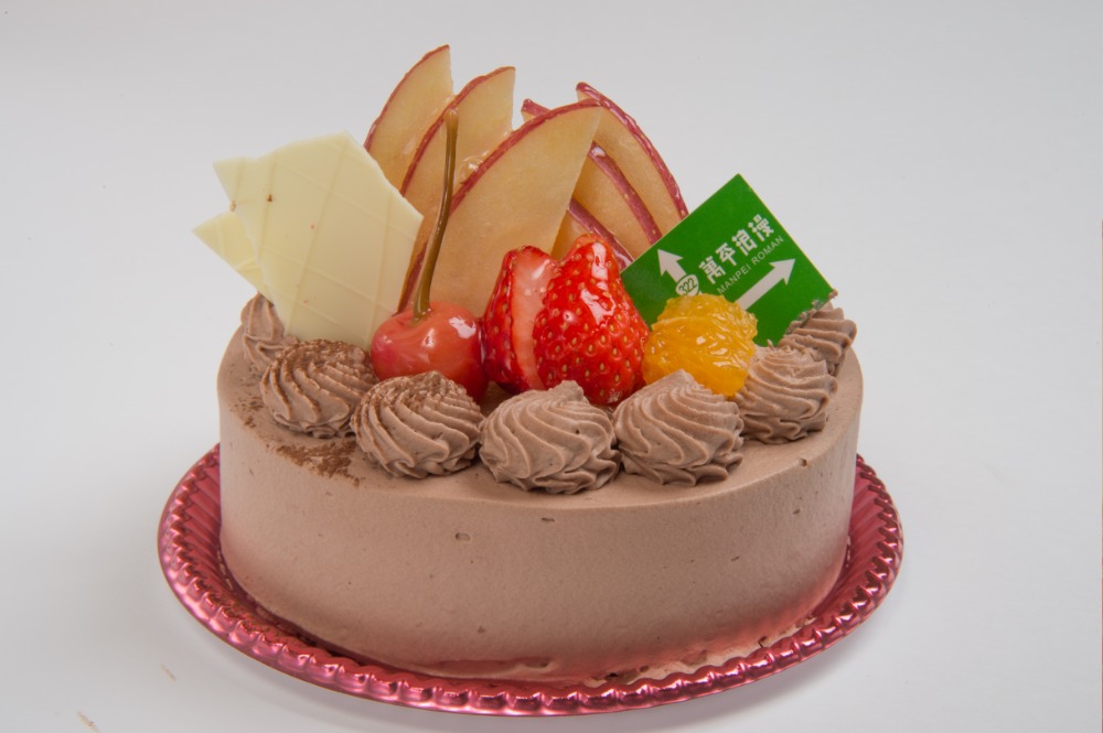 チョコフルーツケーキ